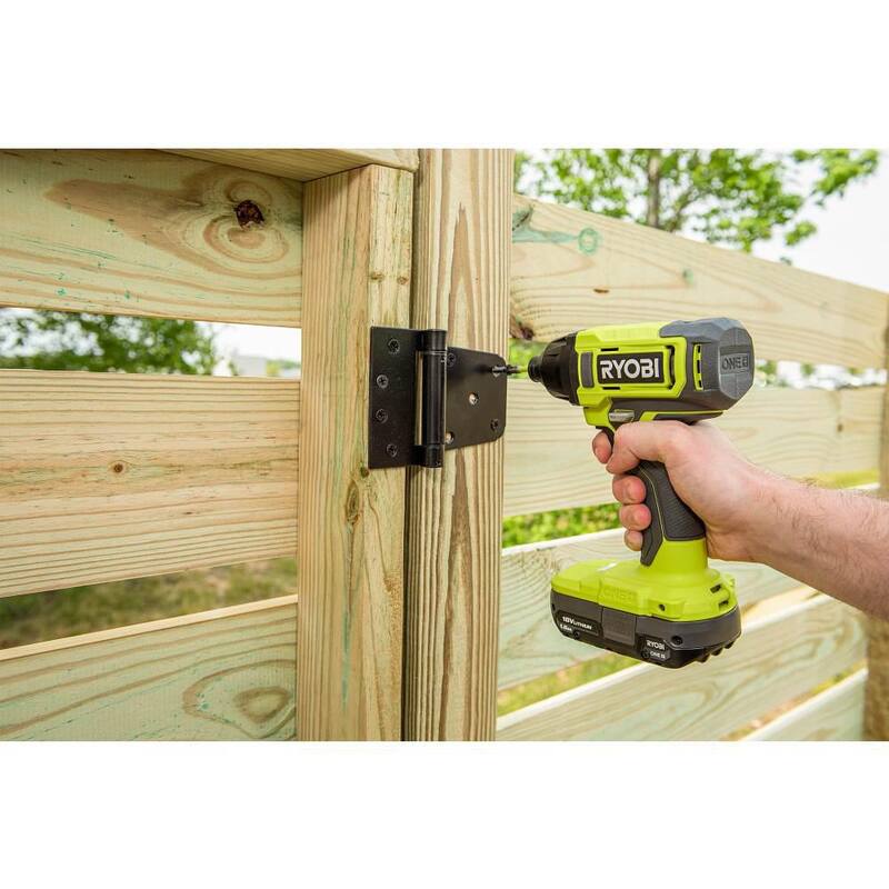 18V Cordless 4-Tool Combo Kit with Batteries, Charger, and 50-Piece Driving Kit B521889
