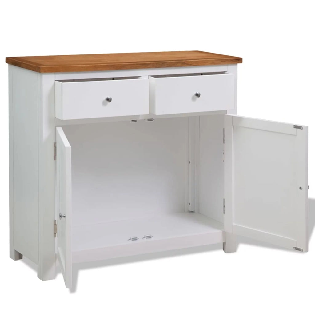 Solid Oak Wood Sideboard O1418