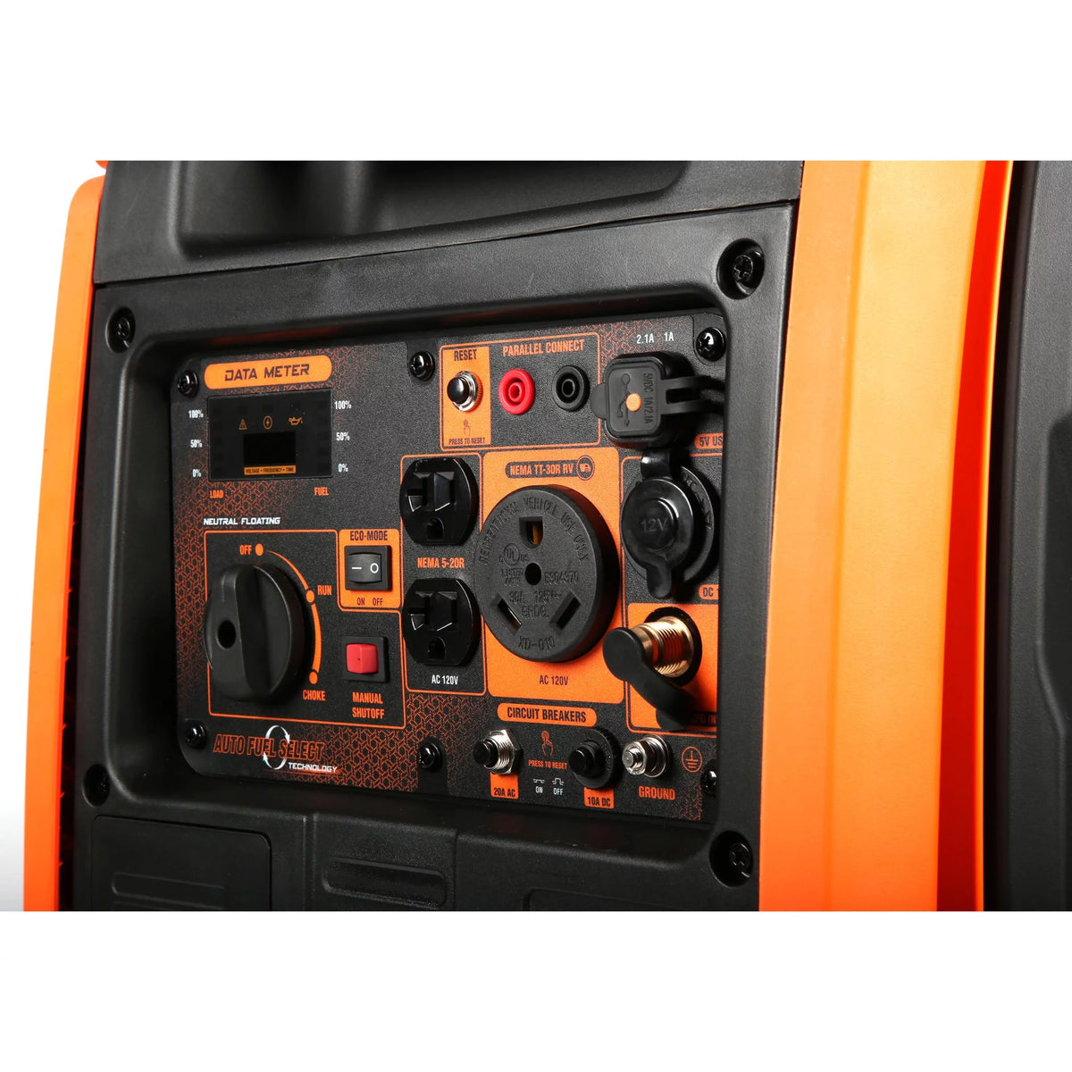 4500-Watt Dual Fuel Portable Inverter Generator J82703
