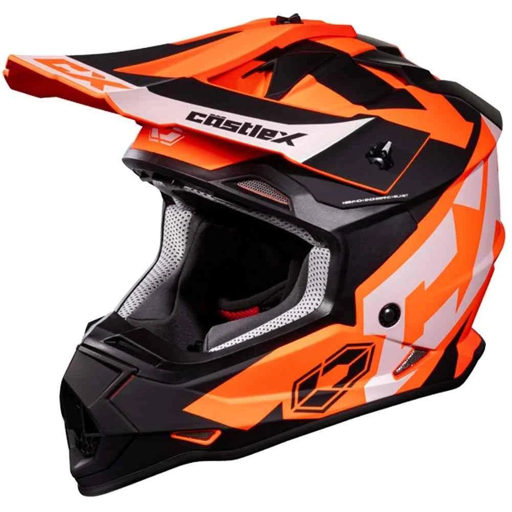 Matte Orange Snowmobile Helmet 3XL I75199
