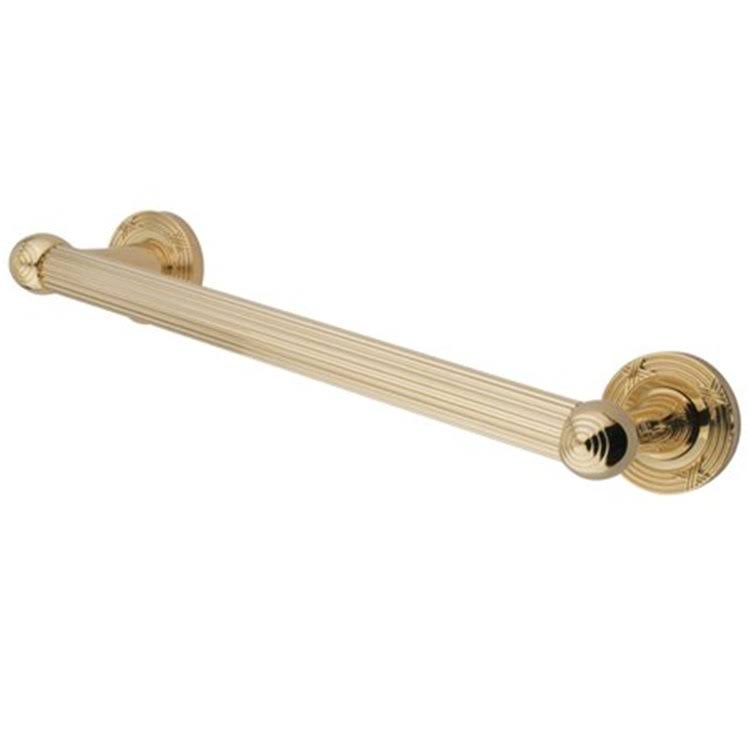 30x22 Decorative Grab Bar, Satin Nickel F3786