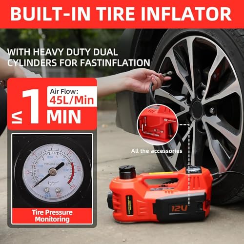 5 Ton 12V Electric Hydraulic Car Jack Kit B339530