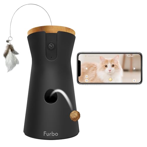360° Cat Camera with Treat Dispenser and Speaker R9597