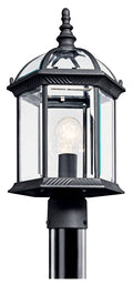 Black Outdoor Post Light N74232