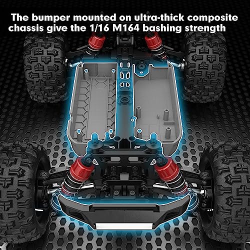 1/16 4X4 RC Offroad Truck RTR 38 Km/h with 2 1500 mAh Batteries I76061