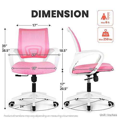 Black Ergonomic Mesh Office Chair S621
