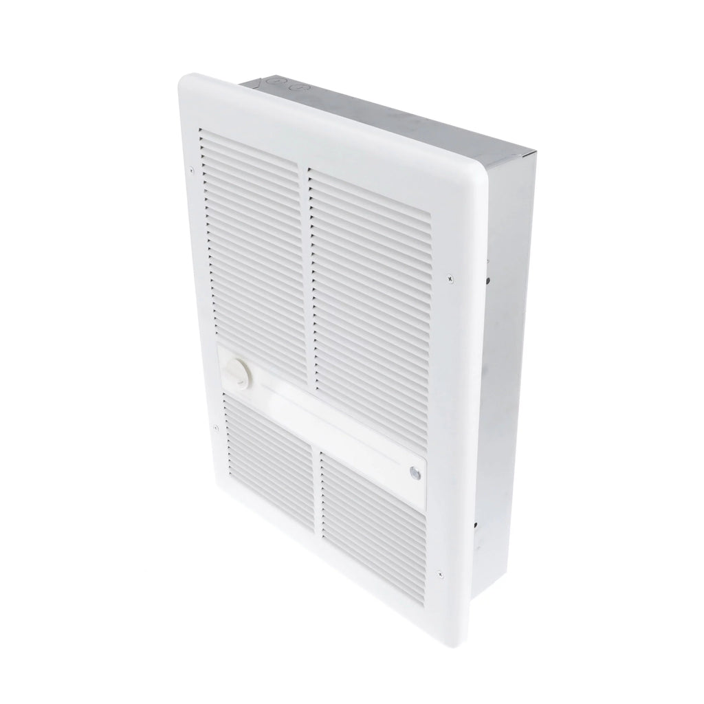 Large Fan Forced Electric Wall Heater 4000-Watt White X2956