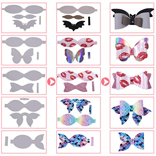 Faux Leather Bow Making Kit F33753