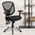 Black Mesh Ergonomic Task Office Chair V939