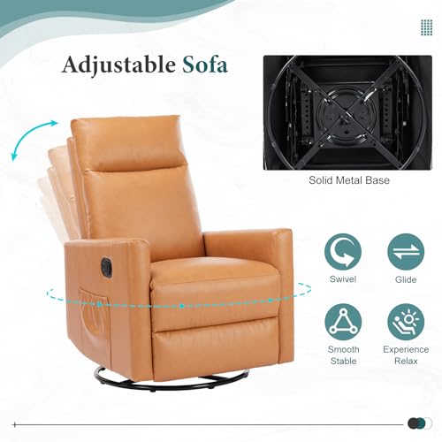 Grey Linen Upholstered Recliner Chair with Adjustable Backrest and Footrest O581
