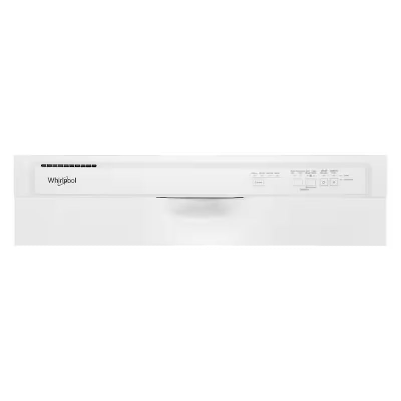White Front Control Built-In Tall Tub Dishwasher X9828