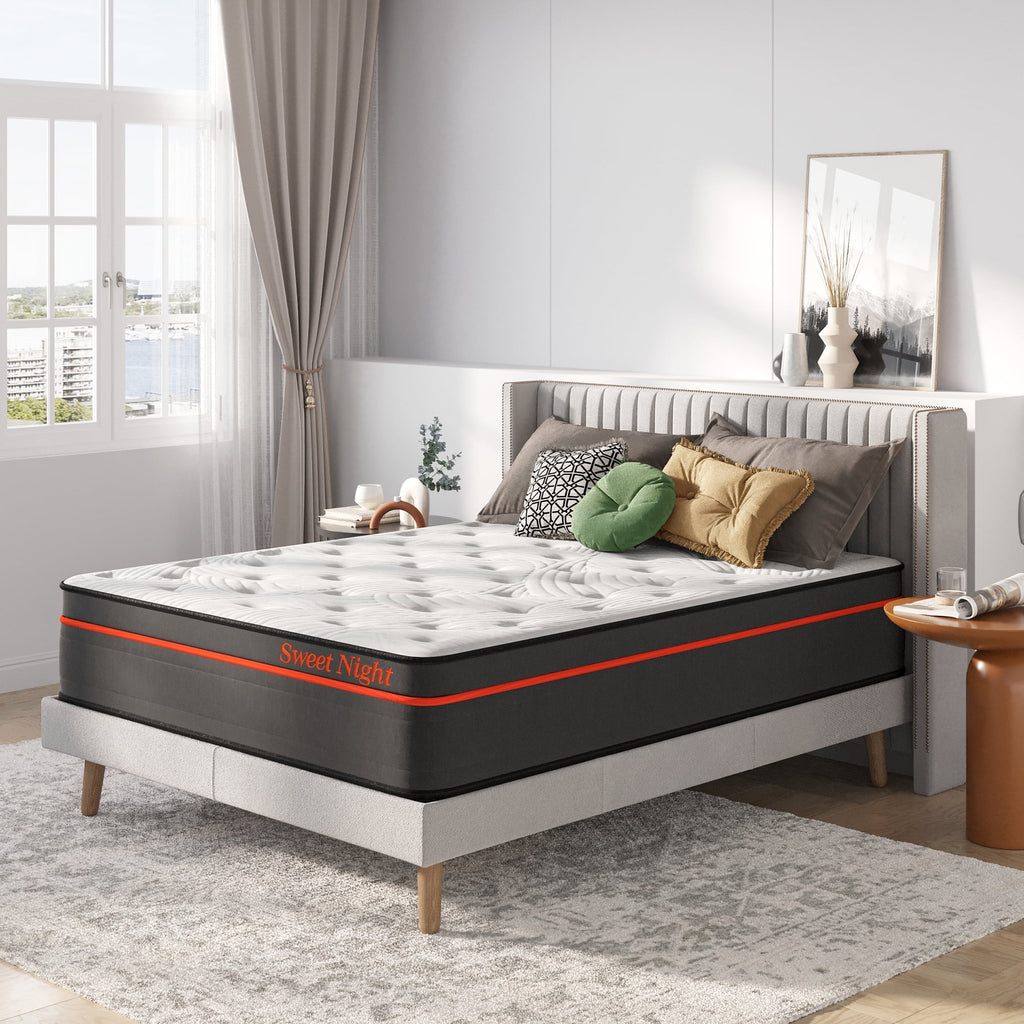 14 Pillow Top Gel Memory Foam Hybrid Mattress Queen Size Q4795
