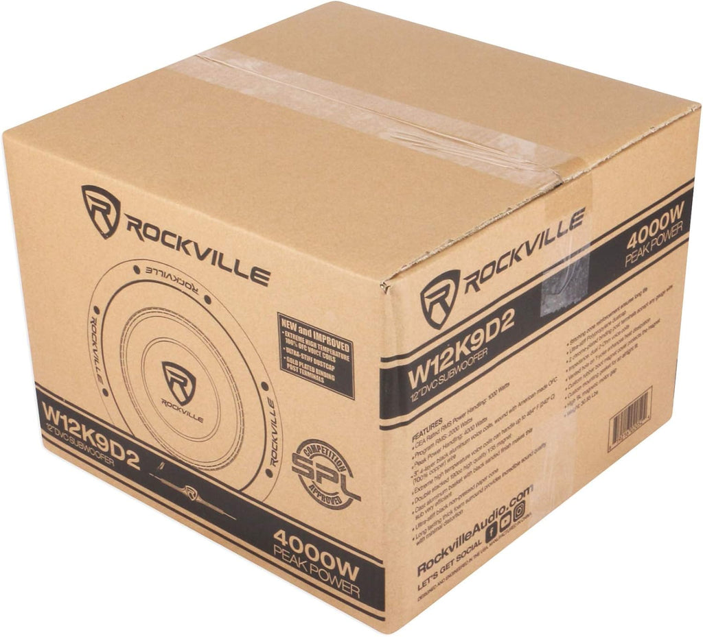 12 8000 Watt Car Subwoofers and Mono Amplifier Y346