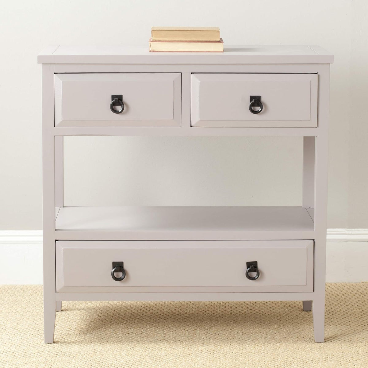 Black 3-Drawer Sideboard K107