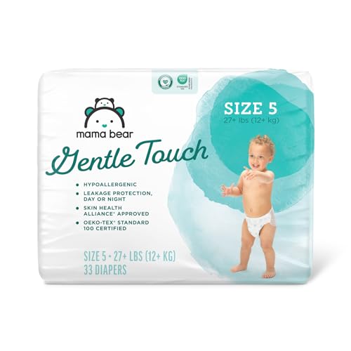 Hypoallergenic Size 5 Diapers, 132 Count X384932