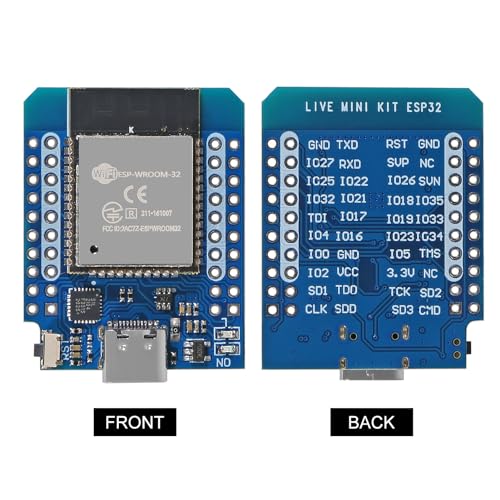 Type-C ESP32 WiFi Bluetooth Development Board 5pcs D13593