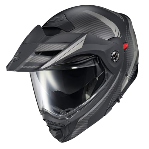 Modular Motorcycle Helmet with Speaker Pockets DOT ECE Approved Large S48690