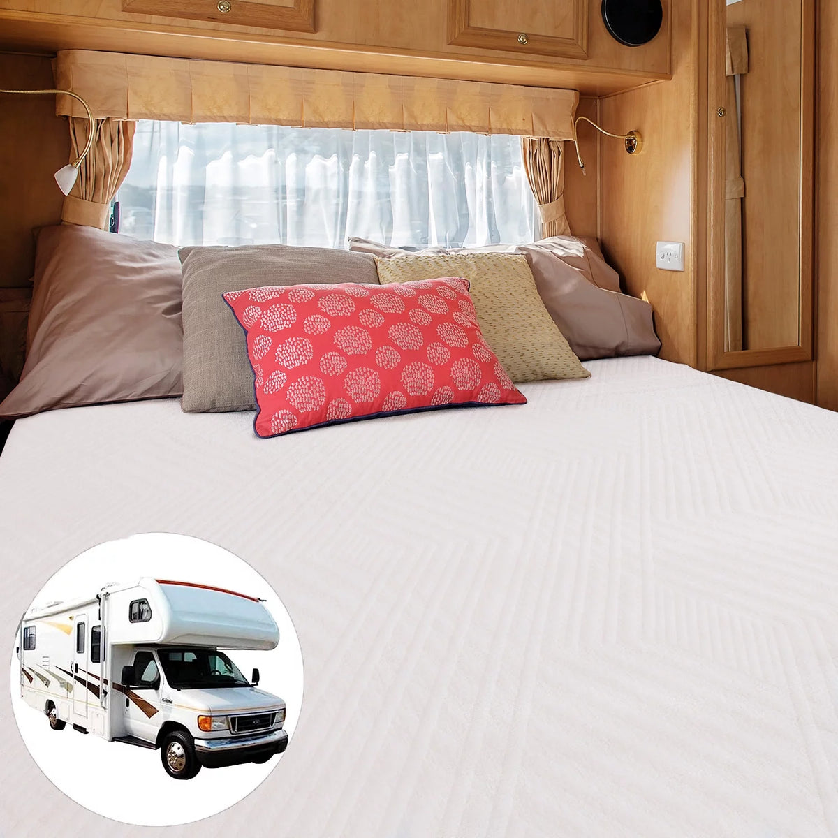 10" Gel Memory Foam RV Mattress I7820