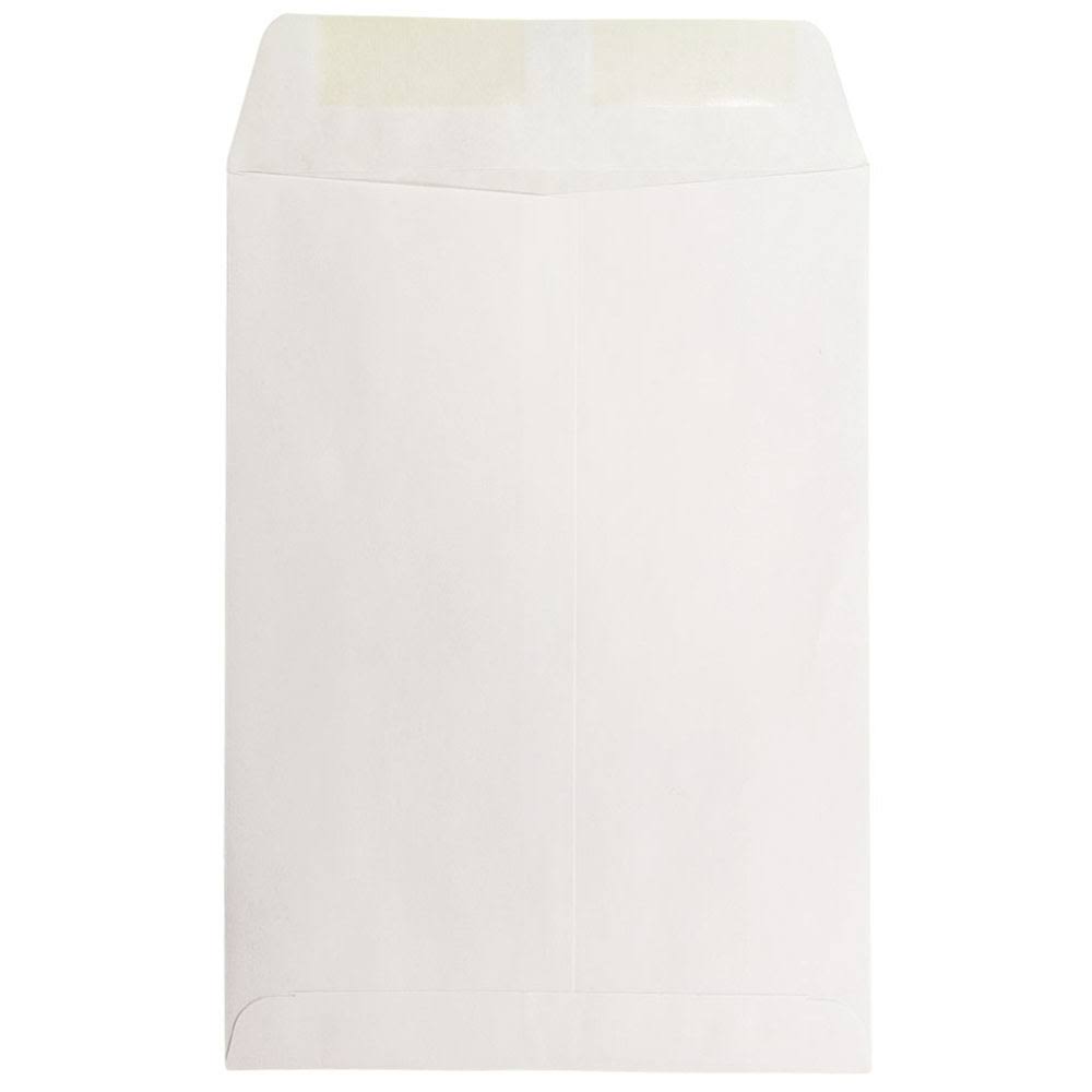 White Open End Catalog Envelope 7 1/2 x 10 1/2 K54703