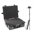 Watertight Hard Case with Foam Insert and Lightweight Monopod with Case H11509