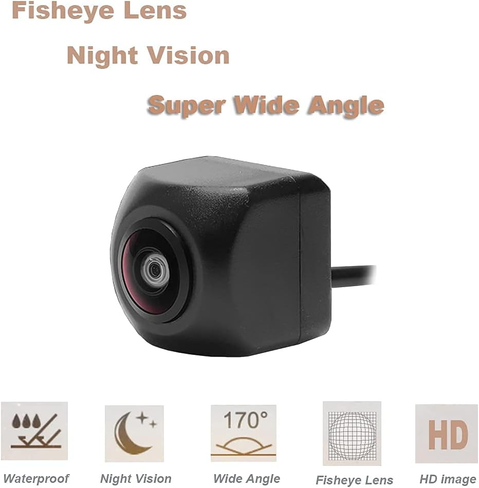 Waterproof 170 Degree Rear View Camera G410