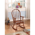 Wooden Rocking Chair Tobacco Brown S2883