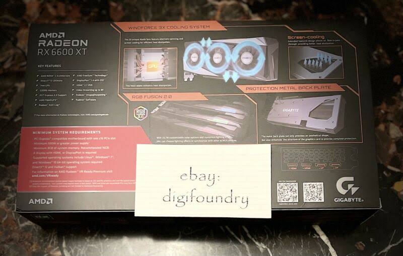 Radeon RX 6600 XT 8GB Graphics Card P3415