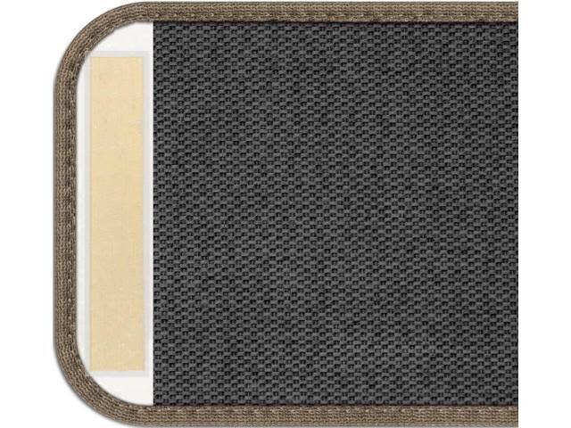 Set of 15 Adhesive Carpet Stair Treads Pebble Beige 9 in. x 36 in. B754