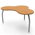 Oak Laminate Table with 3 Adjustable Legs G81420