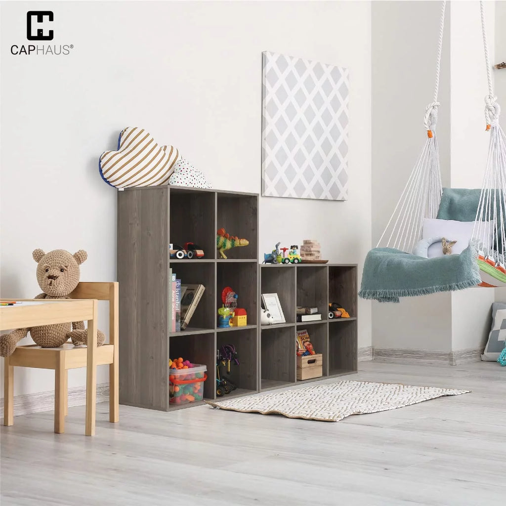11-Inch Cube Organizer Bookcase with Divider C18516