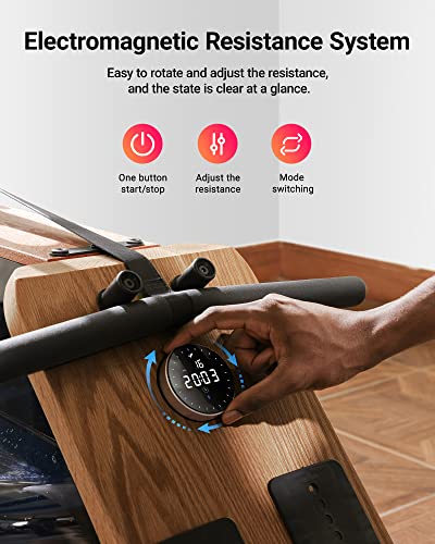 Foldable Water Rowing Machine with 400LBS Weight Capacity U534496