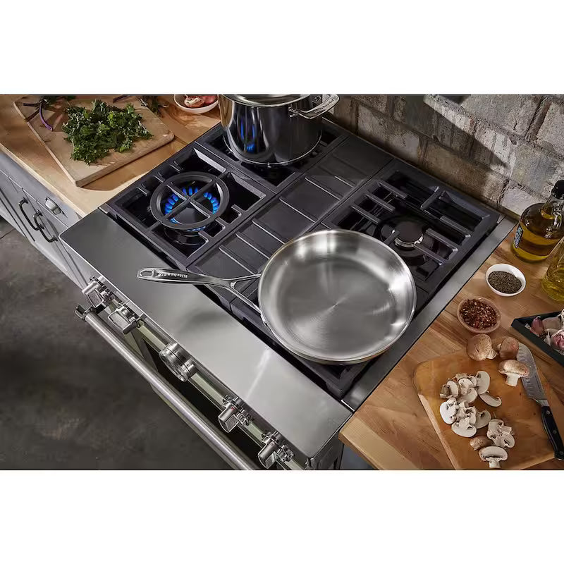 4 Burner Dual Fuel Freestanding Smart Range E374687