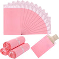 300 Pcs Ostomy Pouch Disposable Bag 7.87 x 13.78 Inches Pink F933864