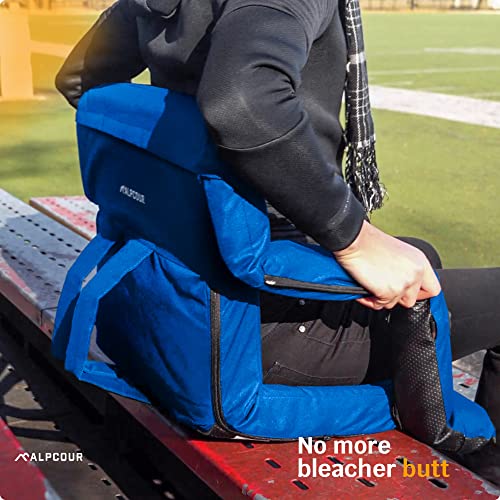 Reclining Stadium Seats for Bleachers with Back Support V777