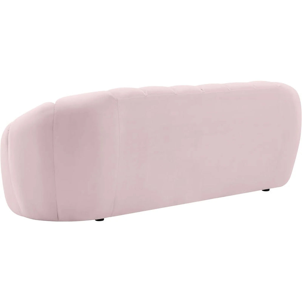 Pink Velvet Sofa E591549