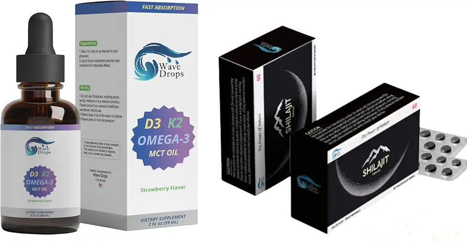 Shilajit Tablets + D3K2 Vitamin H851531