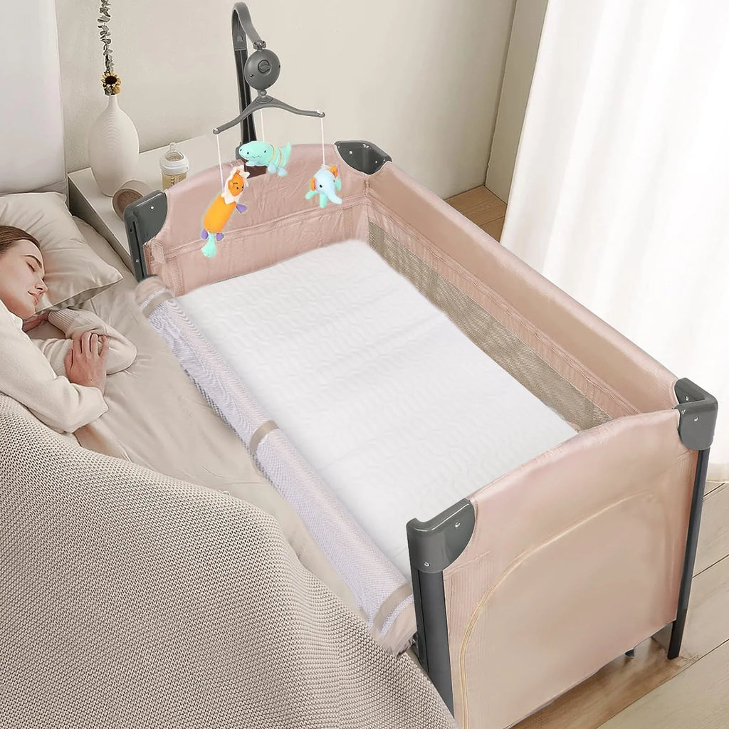 Folding Bedside Bassinet Co-Sleeper Z3414