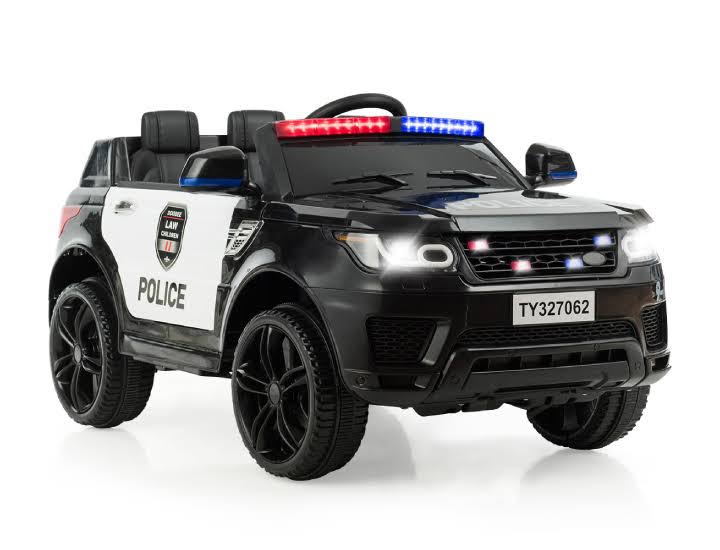 12V Electric Ride-On Police Car with Remote Control H4836