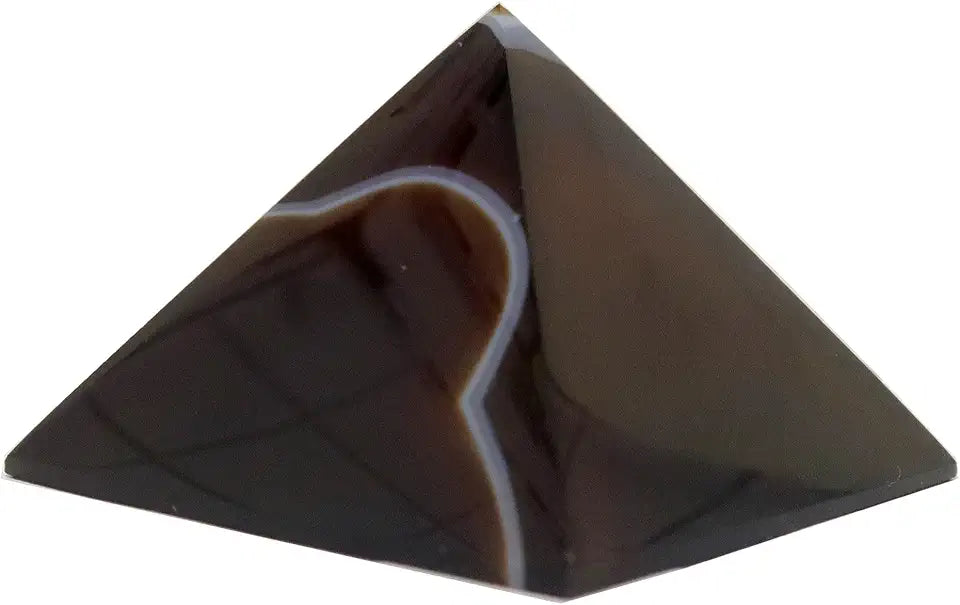 Brown Coffee Agate Pyramid 2.0-2.25 inch A304