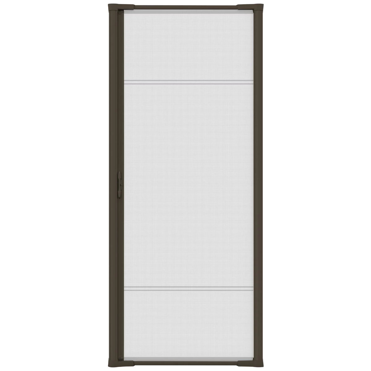 Brown Retractable Door Screen O445296