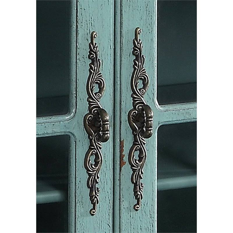 Blue Two Door Cabinet Z665508