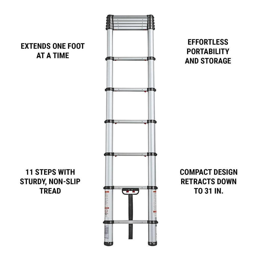 14 ft. 250 lb. Portable Telescoping Ladder Y35291