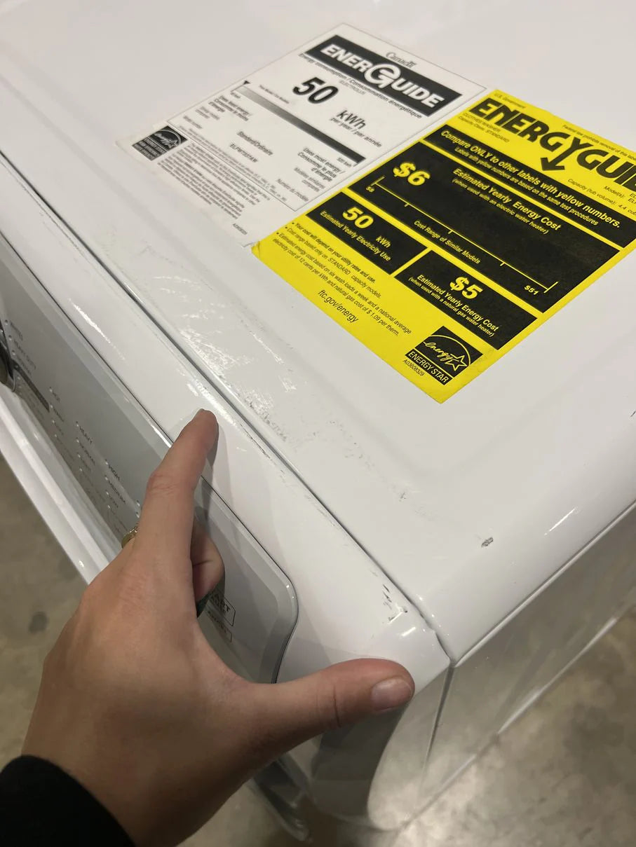 White Front Load Laundry O984