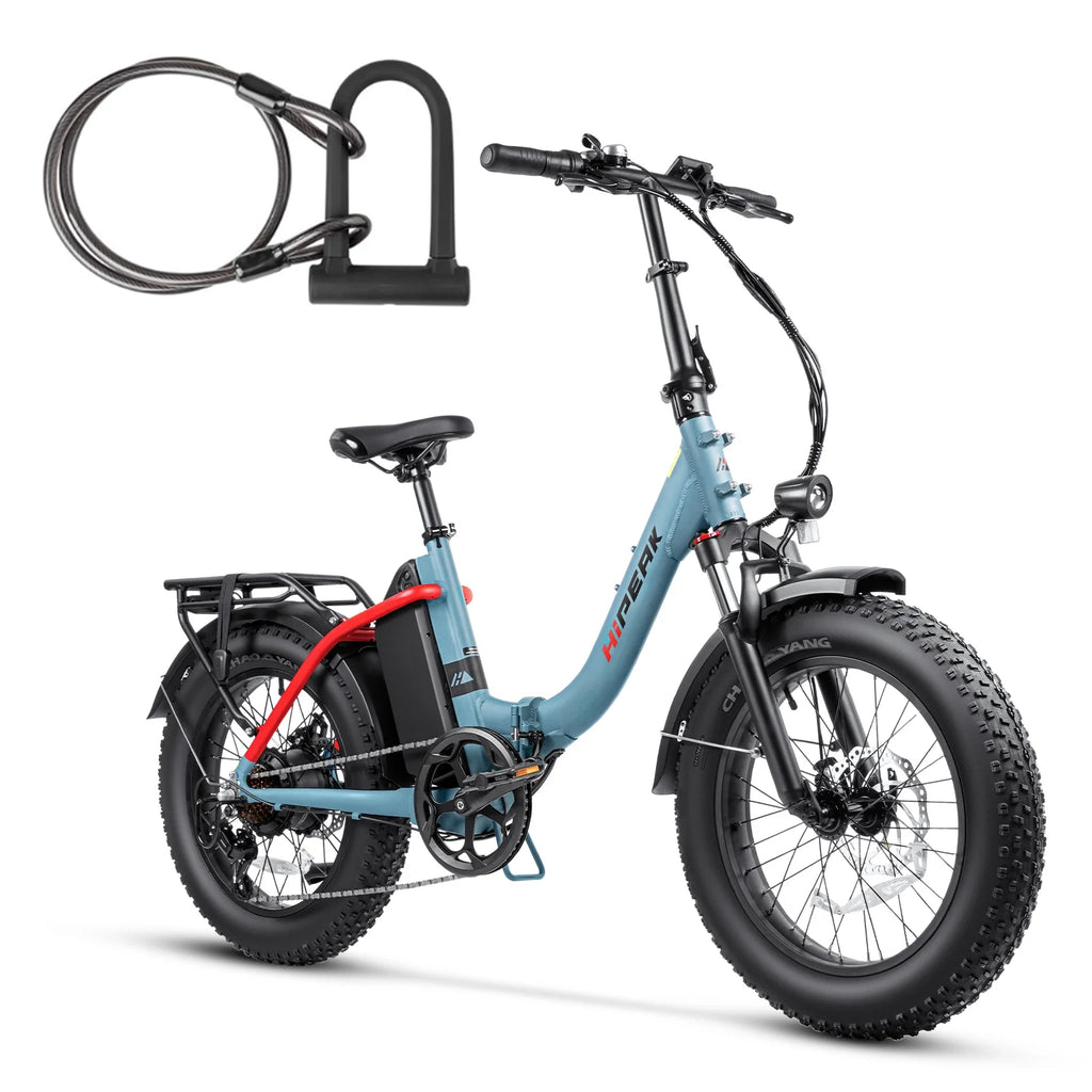 750W Folding Electric Bike 48V 15Ah Fat Tire I866875