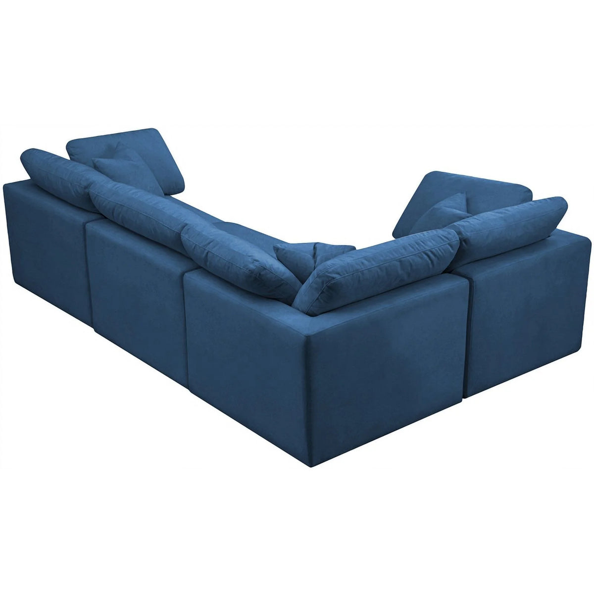 Navy Velvet Modular Sectional G85344