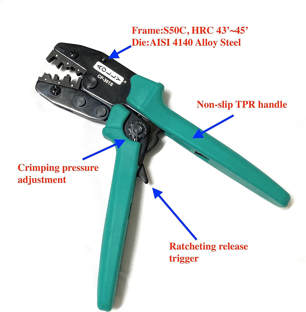 Solar Terminal Crimping Tool 13AWG 11AWG 9 to 7AWG R9570