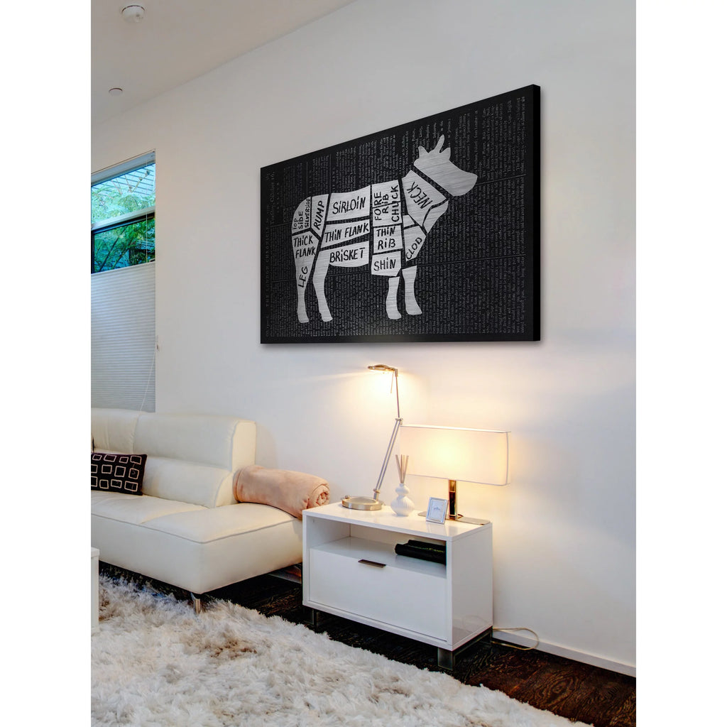 Painting Print on Brushed Aluminum C64550