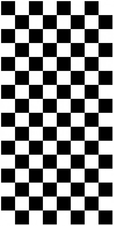 Checkered Flag Fabric Awning G8781