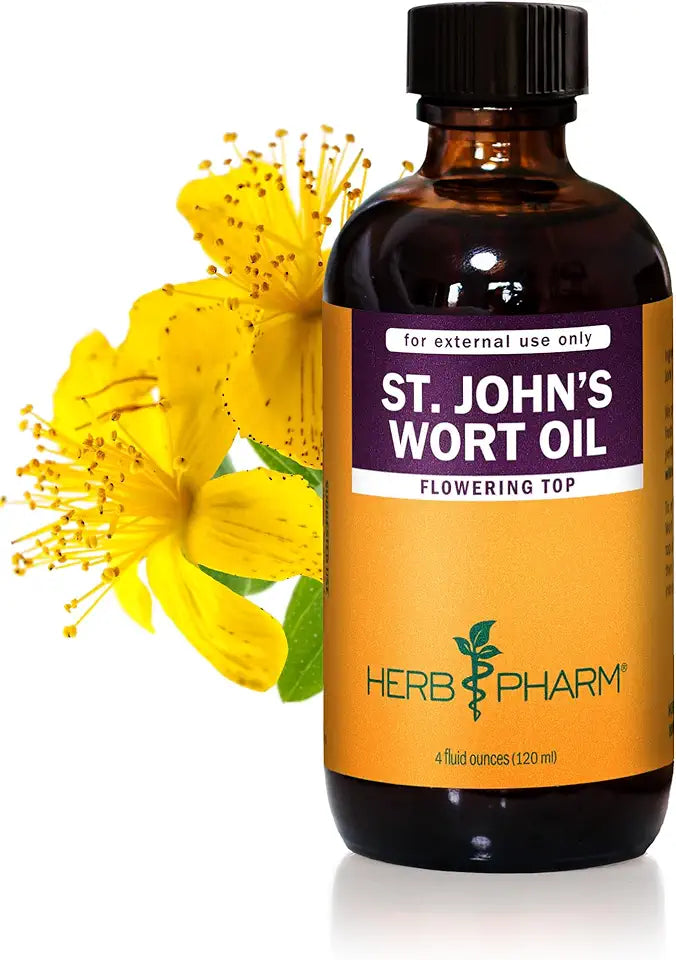 St. John's Wort Topical Oil 4 Ounce R9904