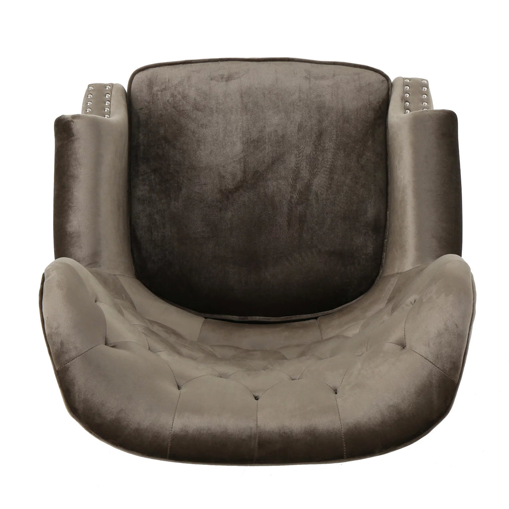 Gray Fabric Club Chair B709266